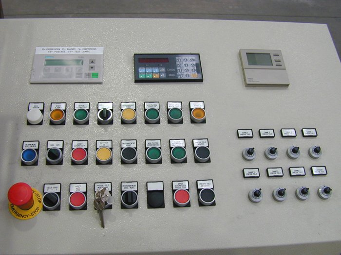 CONTROL DESK AND ELECTRICAL INSTALLATION configuration image for 56201D