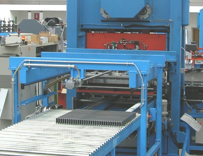 UNLOADING CONVEYOR GRID configuration image for 65001F
