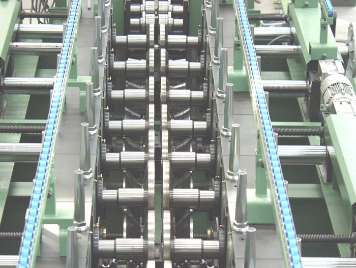 ROLLFORMING MACHINE PMD/50/800/18T TYPE WITH SET OF FORMING ROLLS configuration image for 51201