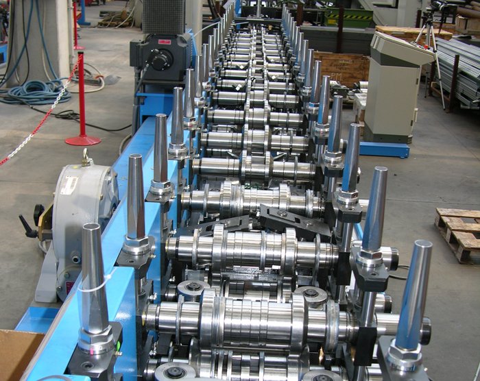 ROLL FORMING MACHINE PME90/700/20T TYPE COMPLETE WITH SET OF FORMING ROLLS configuration image for 57003