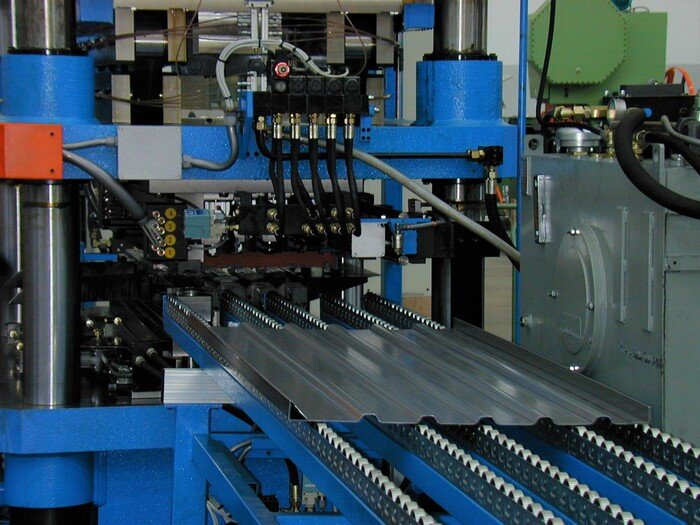 HYDRAULIC PRESS FOR TRAPEZOID FORMING configuration image for 23102