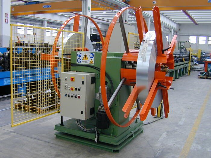 DOUBLE PIVOTING DECOILER 2 t configuration image for 50205