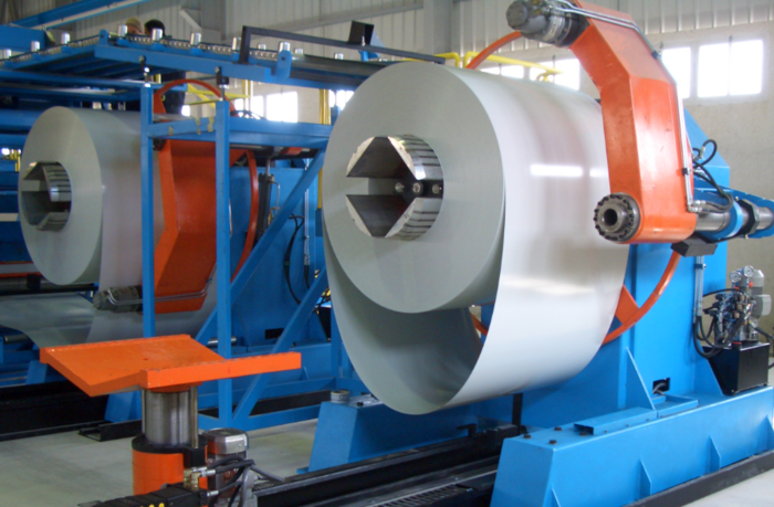 DECOILER WITH OVERTAKING UPPER ROLL CONVEYOR configuration image for 54002