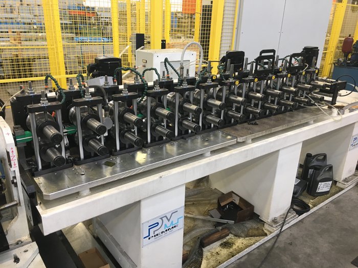 ROLL FORMING MACHINE PME50/200/10T TYPE configuration image for 19006N
