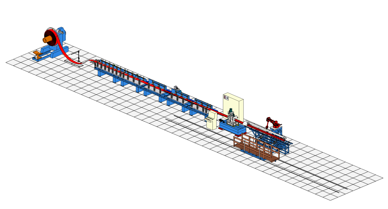 MACHINE FOR FEEDING TROUGH CHANNELS layout image for 22501