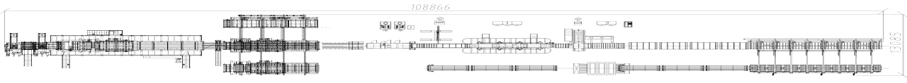 LINE FOR SANDWICH PANELS (POLYURETHANE) layout image for 59001C