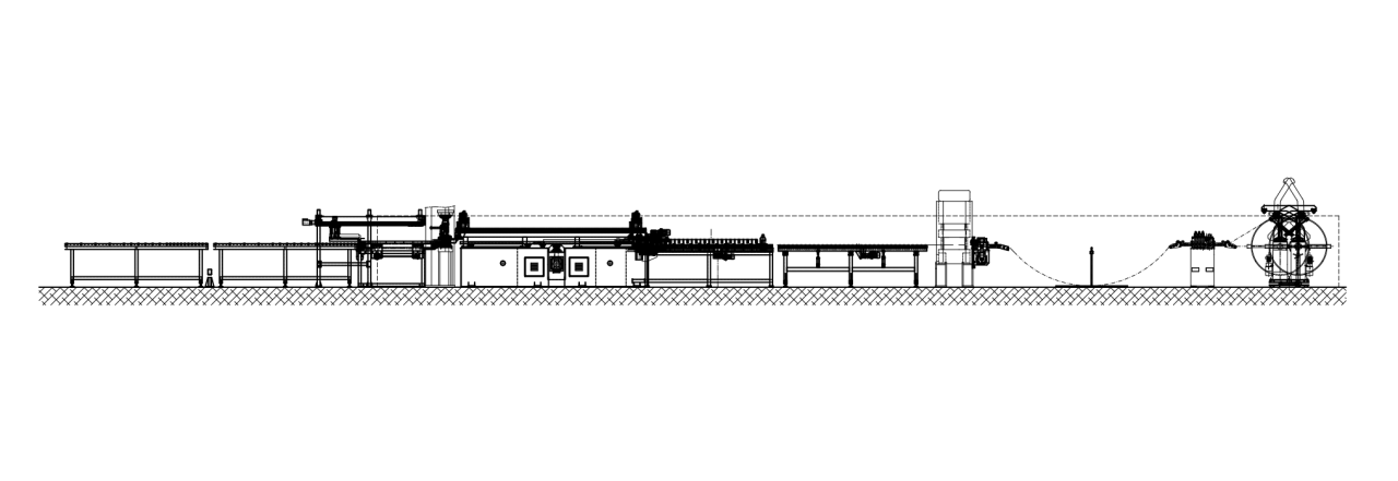LINE FOR PRESSED GRATES layout image for 65001F