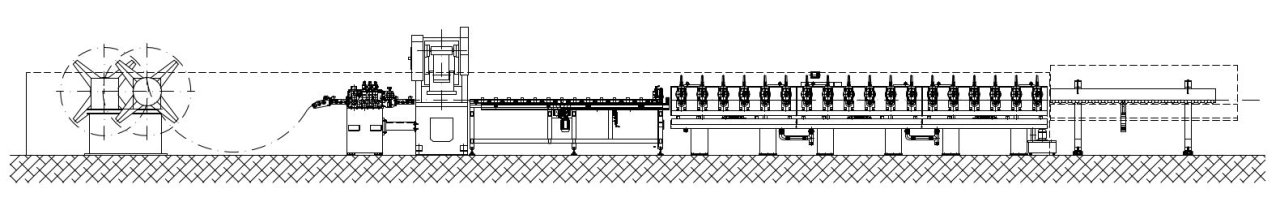 LINE FOR GRATES FROM STRIP layout image for 65001G