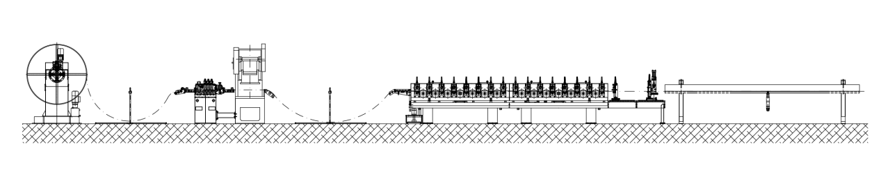 MACHINE FOR PHOTOVOLTAIC PROFILE PRODUCTION layout image for 57003