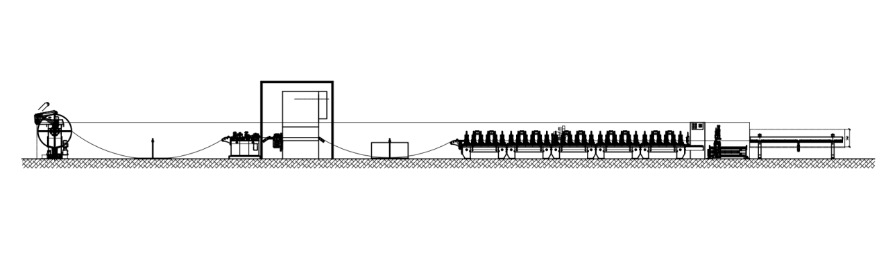 MACHINE FOR MOBILE WALLS PROFILES layout image for 16201C