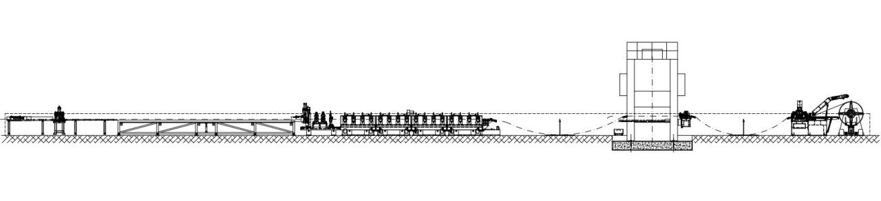 PRODUCTION LINE W TYPE CANTILEVERS layout image for 50703