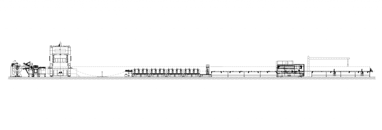 MACHINE FOR TRUCK SIDE MEMBERS layout image for 15005