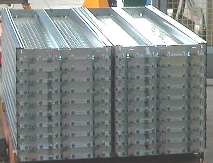 ROLL FORMING LINE FOR SEAMED SCAFFOLDING TABLES technical data illustration for 69002B